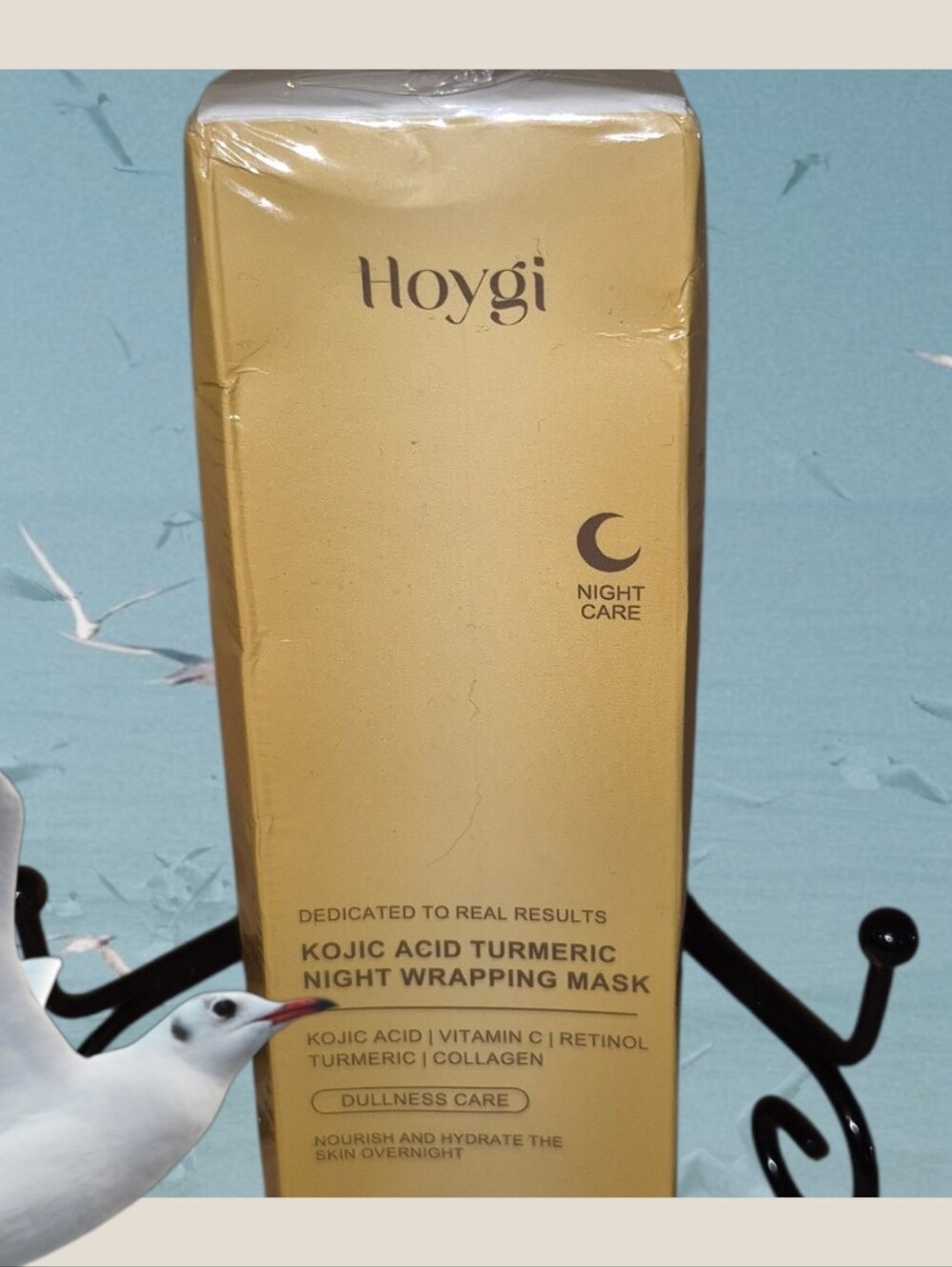 Hoygi Kojic Acid Turmeric Night Wrapping Mask - Gold  Exp. 1/19/29